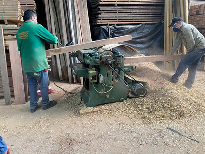 Madera alta densidad para el transporte